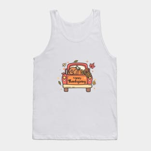 Thanksgiving Truck Tank Top